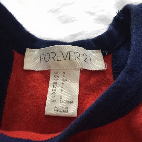 🦀 red orange halter top - Picture 4 of 4